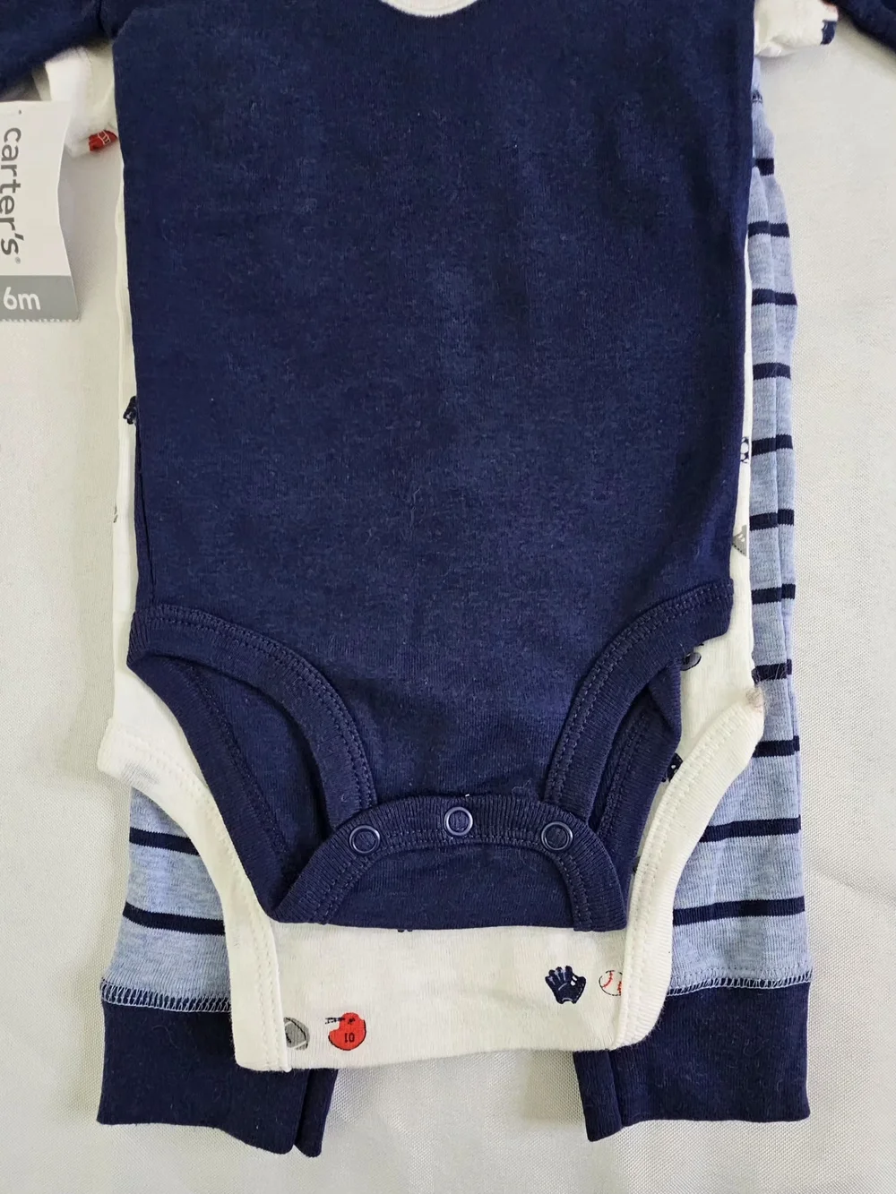 Carter's Baby Football 3-Piece Set 6 Months NWT